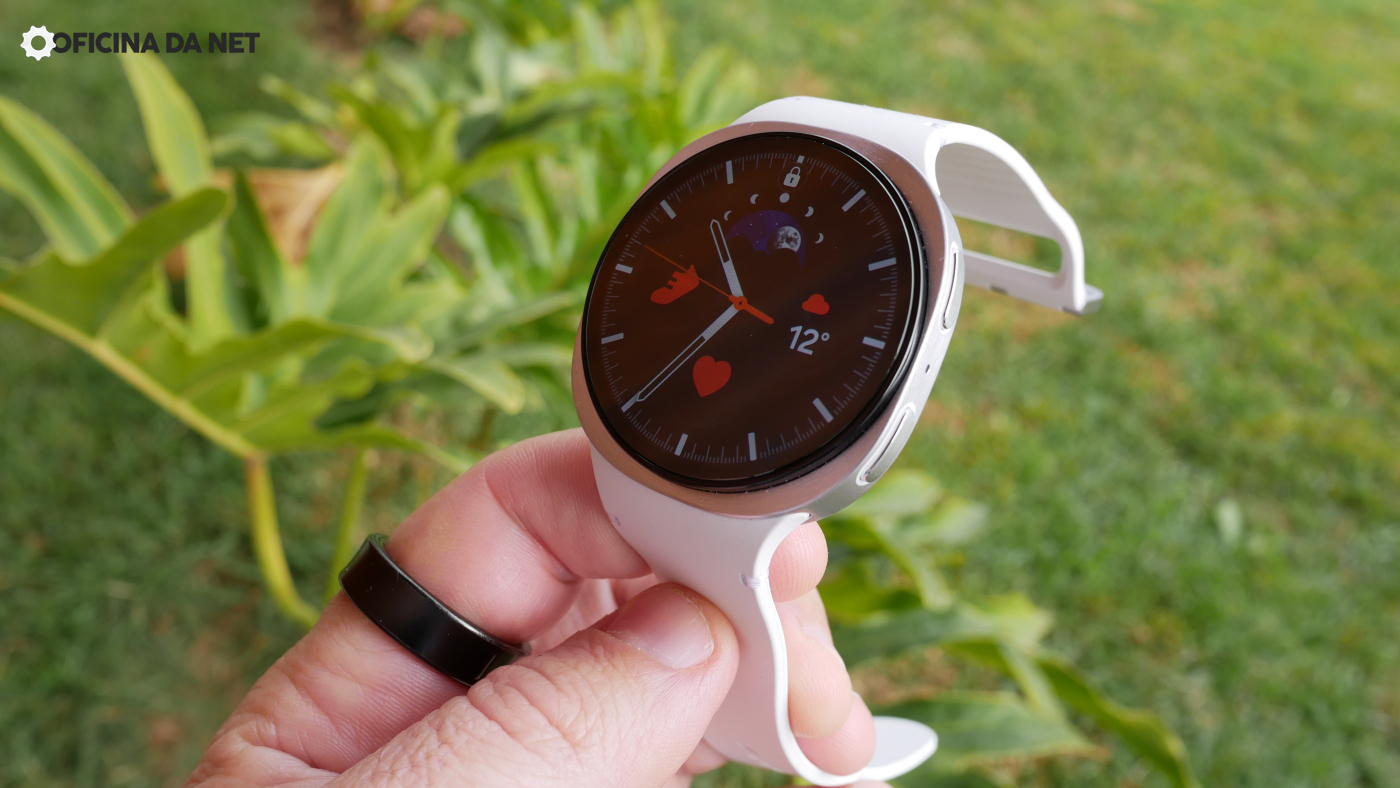 Galaxy Watch8 de 44mm Bluetooth com 37% de desconto na Samsung