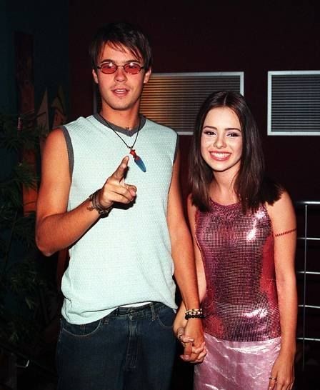 Sandy e Paulinho Vilhena se conheceram em 1999, quando a cantora tinha 16 anos, e o relacionamento dos dois durou cerca de 8 meses. — Foto: Sérgio Andrade/Arquivo