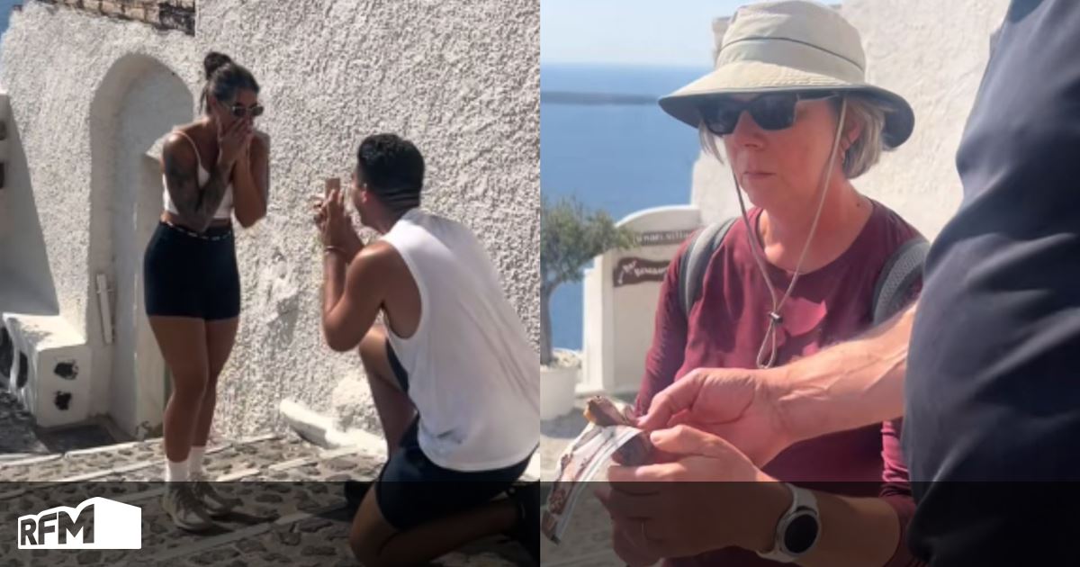 Pedido de casamento tinha tudo para correr bem, mas casal de turistas arruína-o