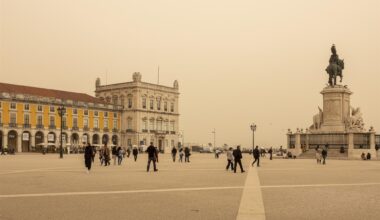 Poeiras do Saara deixam o céu 'turvo' esta terça-feira e antecipam mudança do tempo em Portugal