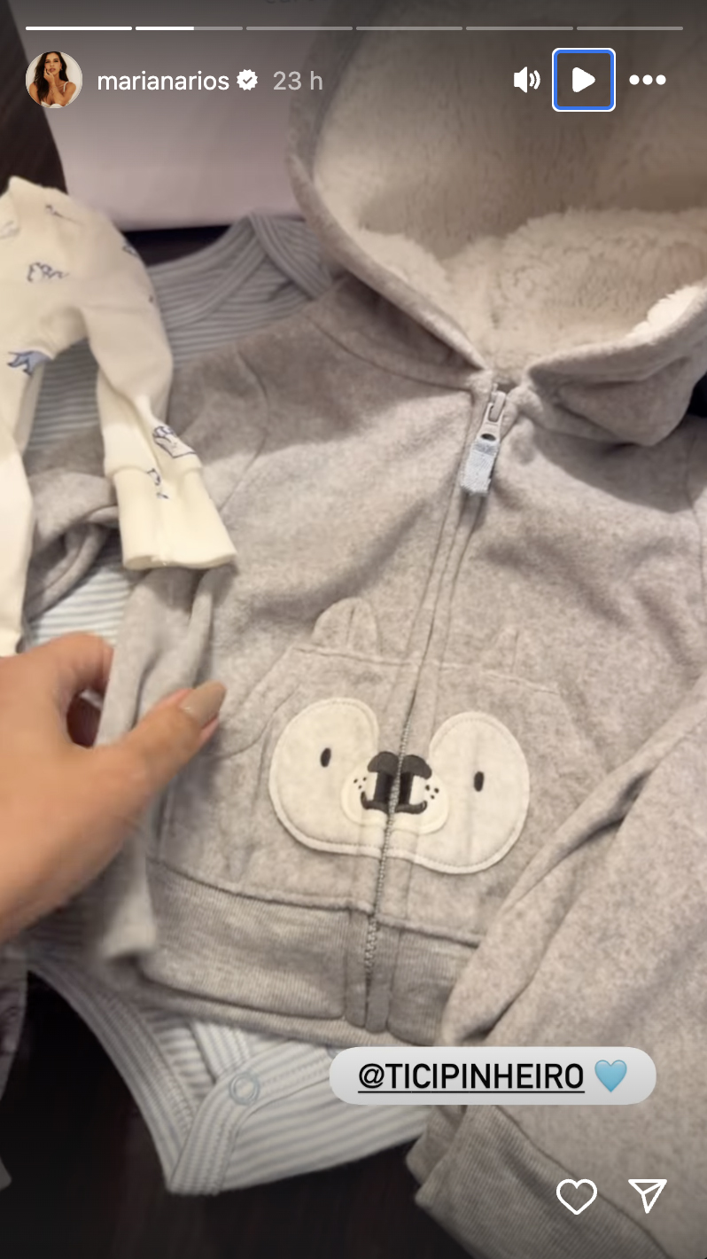 Presente de Ticiane Pinheiro para o filho de Mariana Rios - Foto: Reprodução / Instagram