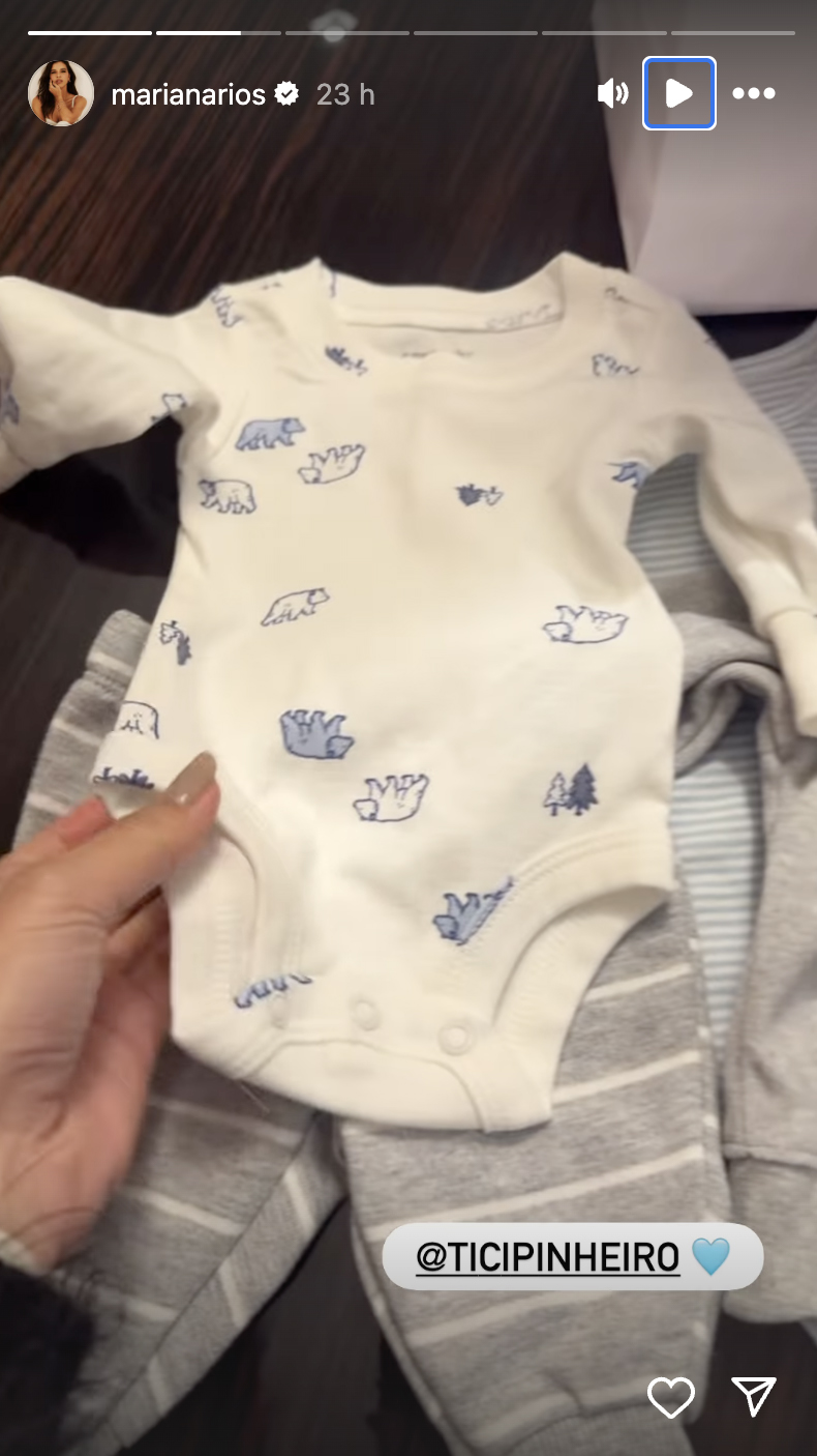 Presente de Ticiane Pinheiro para o filho de Mariana Rios - Foto: Reprodução / Instagram