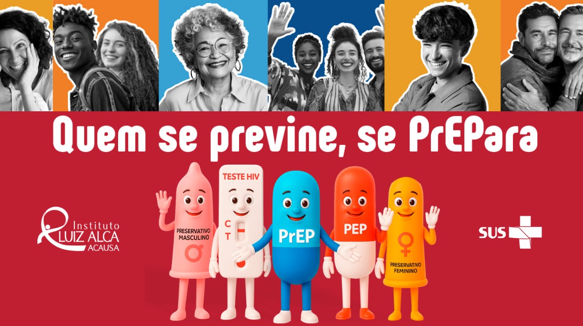 "Quem Se Previne, Se PrEPara" ACAUSA lança campanha de prevenção ao HIV/AIDS