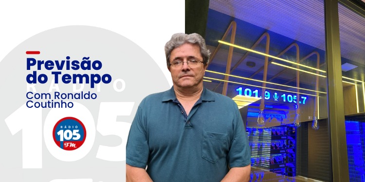Chance de trovoada; Confira a previsão do tempo desta terça-feira (26) - Rádio 105 FM - Primeiro lugar em todo lugar!