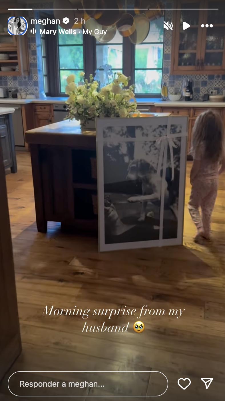 Meghan Markle mostra imagem da princesa Lilibet