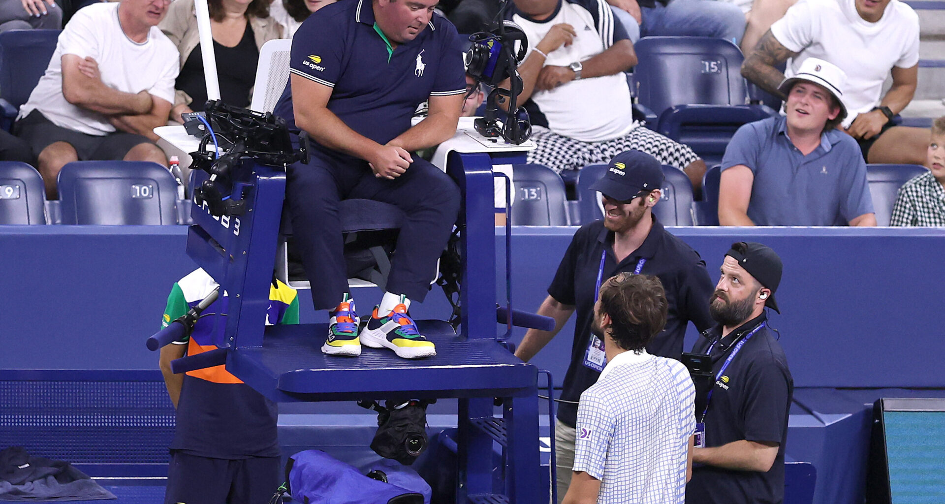 Fotógrafo entrou em campo no US Open e irritou Medvedev: "Sou a vítima"