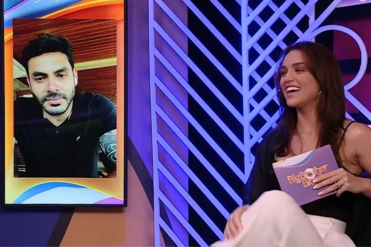 Rodolffo e Rafa Kalimann terminaram o casamento após traições dele, mas mantiveram a amizade. Ela, inclusive, apoiou o ex para participar do "BBB" 21 — Foto: Reprodução
