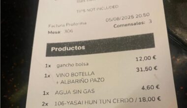 Restaurante de Ibiza arrasado por cobrar 12 euros por gancho de malas: associação fala em prática "abusiva"