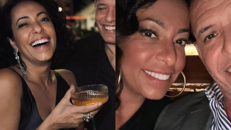 Samantha Schmütz abre álbum de fotos raras com o marido americano