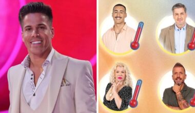 Sérgio Duarte e concorrentes nomeados do Big Brother Verão na 6ª semana