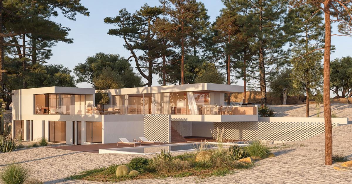 Villa Brisa ergue-se em Melides com assinatura da Contacto Atlântico