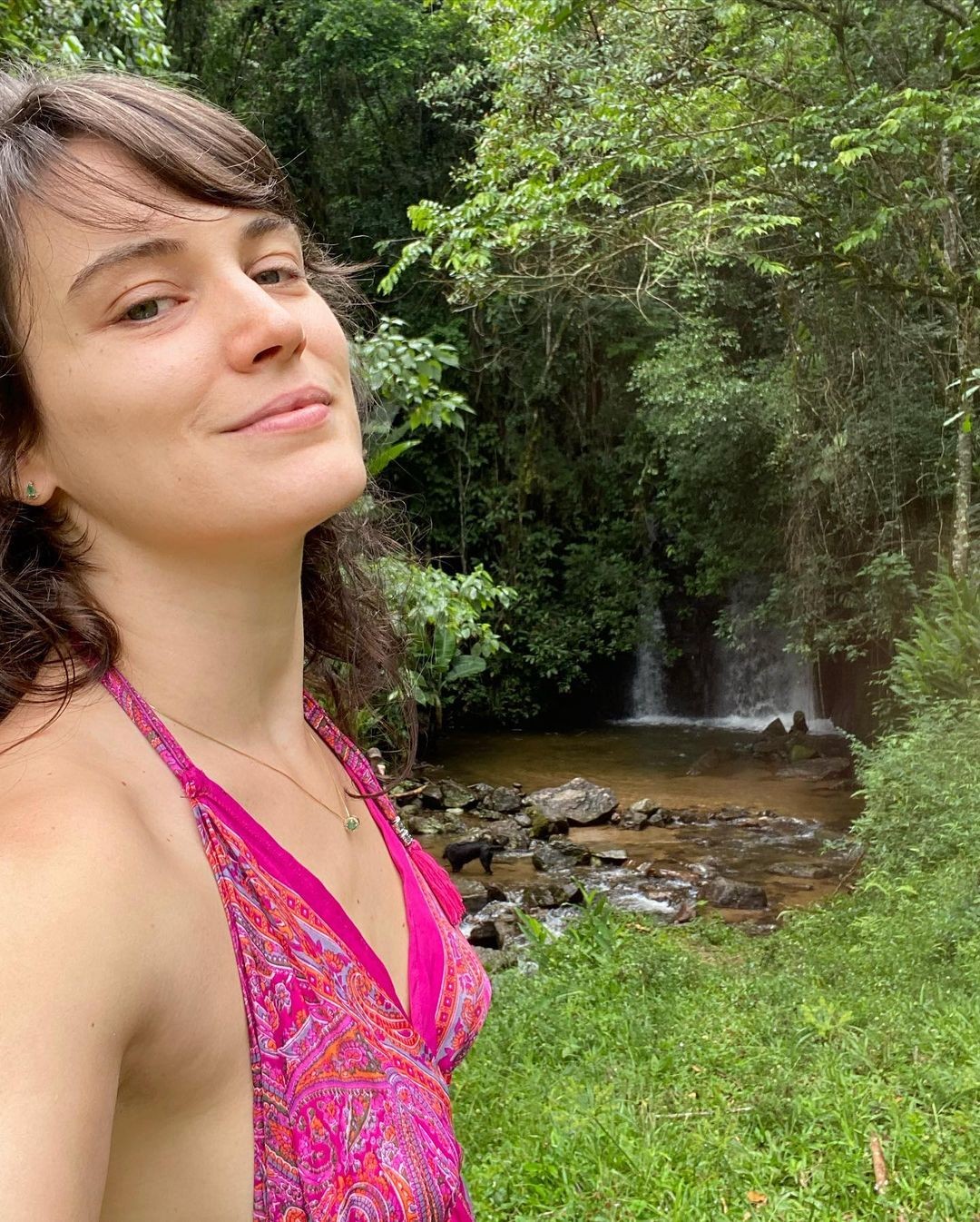 Bianca Bin mora com Sergio Guizé em chácara no interior de SP — Foto: Reprodução Instagram