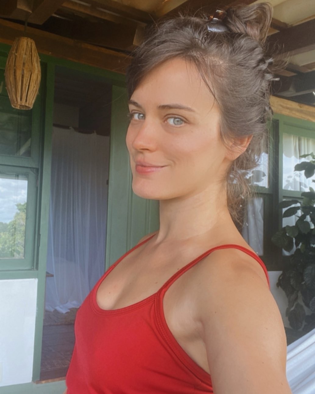 Bianca Bin mora com Sergio Guizé em chácara no interior de SP — Foto: Reprodução Instagram