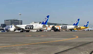 A "Força" deixa a japonesa ANA, que removerá as icônicas pinturas de Star Wars de suas aeronaves
