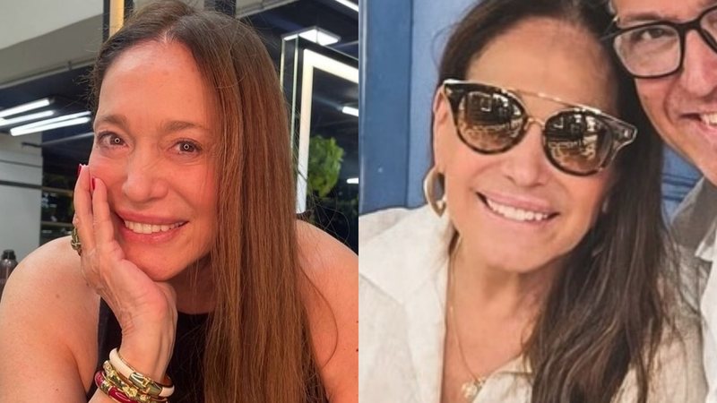 Susana Vieira posta foto rara com o filho durante viagem: 'Meu amor maior'