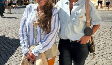 Susana Vieira mostra detalhes de viagem a Portugal com a nora