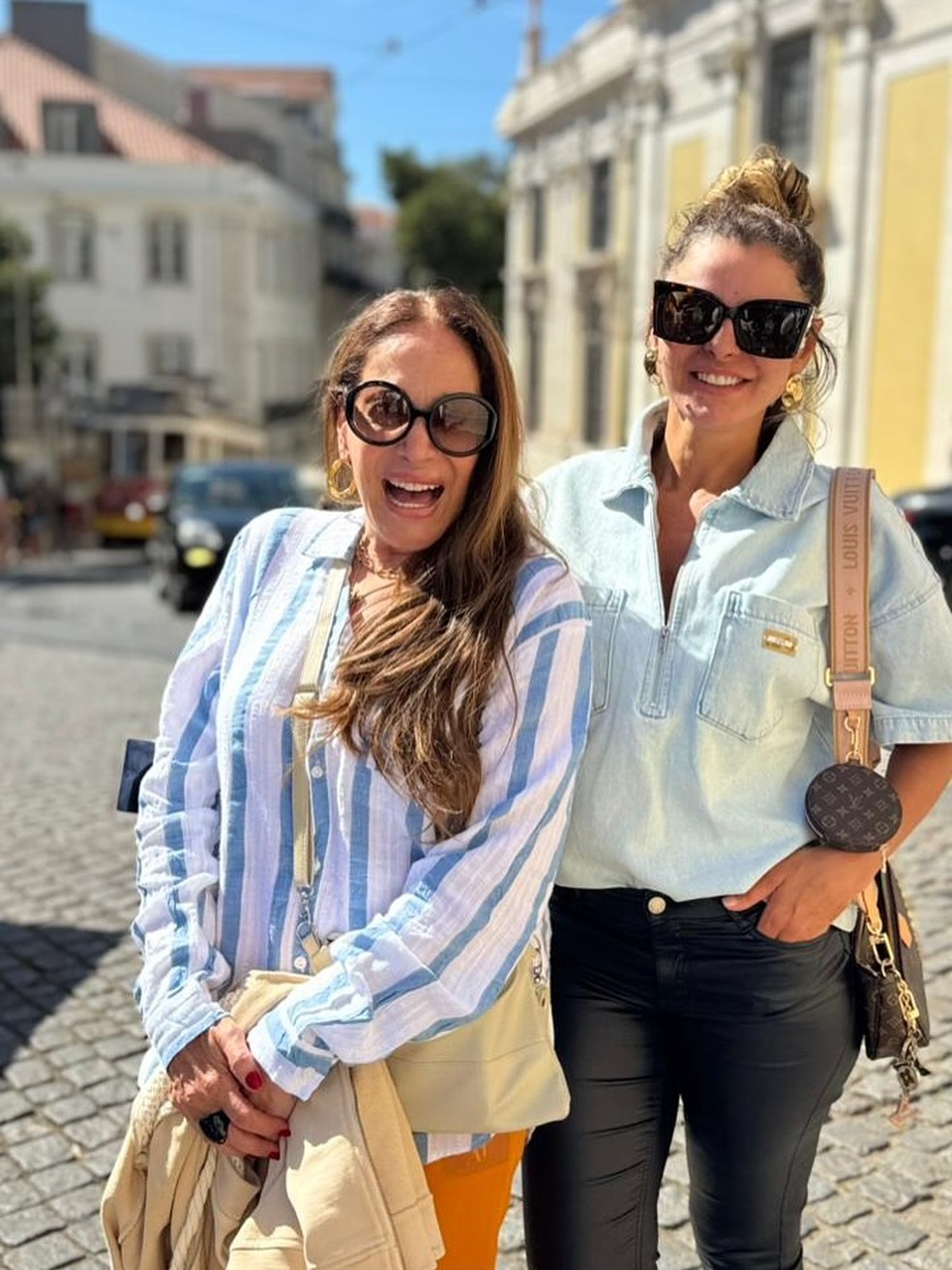 Susana Vieira mostra detalhes de viagem a Portugal com a nora — Foto: reprodução/instagram