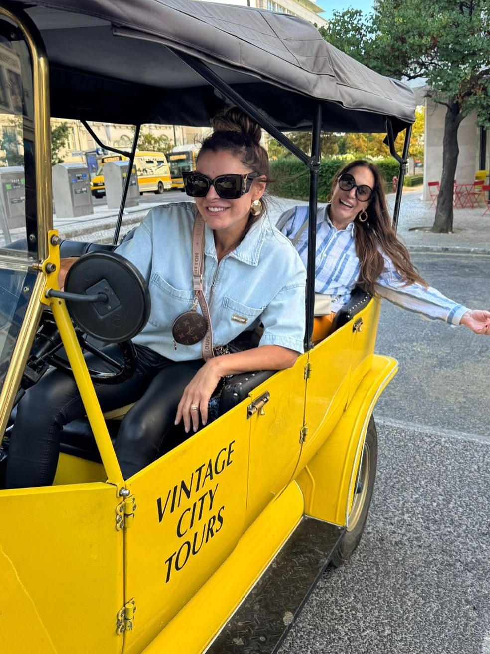 Susana Vieira mostra detalhes de viagem a Portugal com a nora — Foto: reprodução/instagram