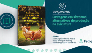 Livro inédito orienta uso de pastagens em sistemas de criação avícola com acesso ao ar livre