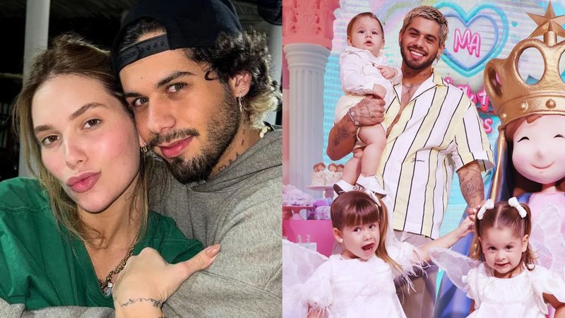 Zé Felipe ganha declaração especial da ex-esposa, Virginia: 'Sempre'