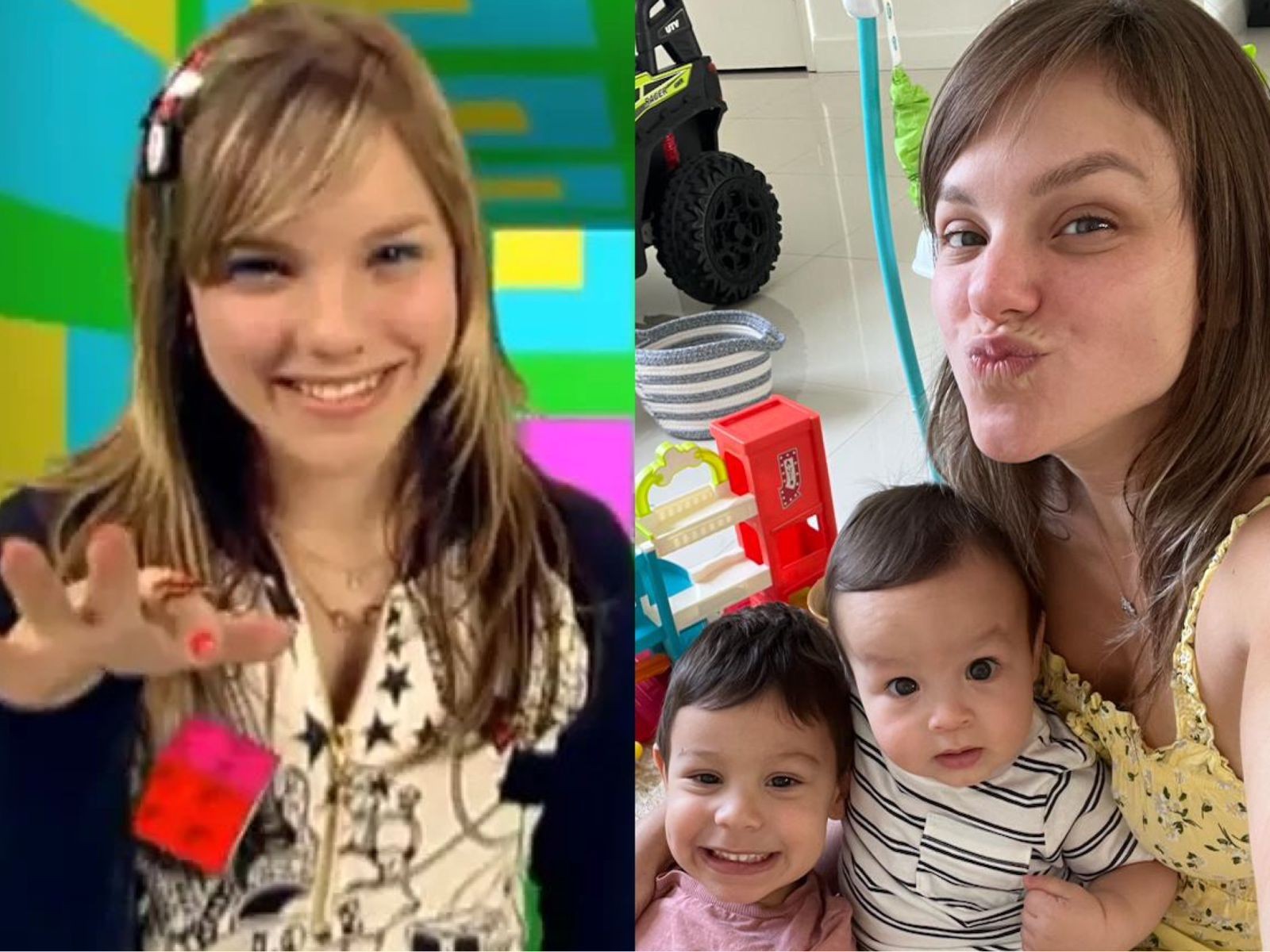 Leticia Navas foi apresentadora da última fase da 'TV Globinho', entre 2011 e 2012. Hoje ela tem dois filhos e mora nos EUA com a família  — Foto: Reprodução