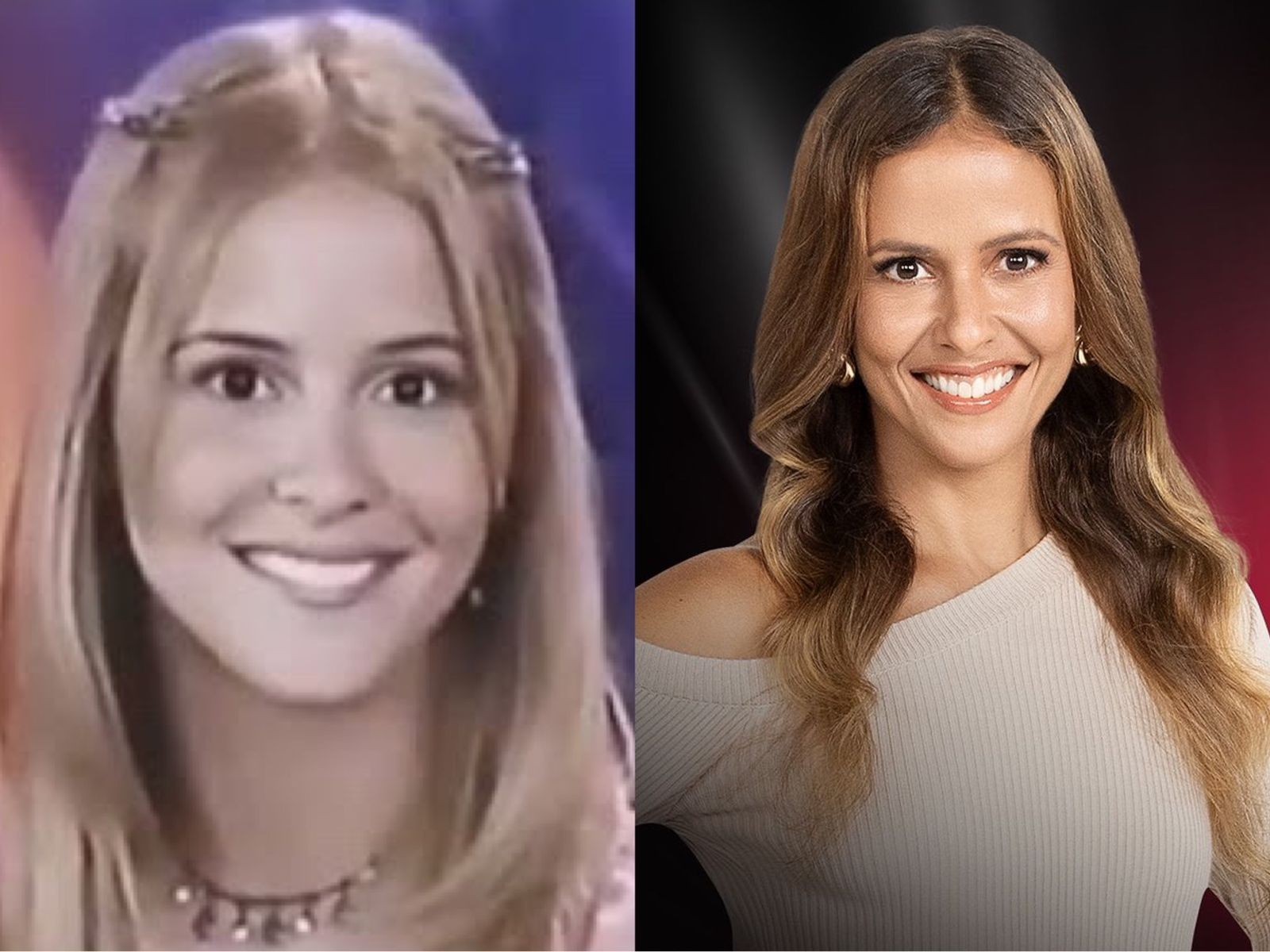 Fernanda de Freitas era a apresentadora da "TV Globinho" toda sexta-feira até 2003. Ela fez diversos trabalhos como atriz na Globo e recentemente gravou "Capoeiras", do Disney+ — Foto: Reprodução