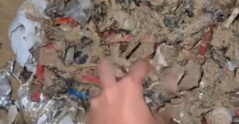 Resíduos de foguetes ‘mancharam’ a praia no Porto Santo (com vídeo)