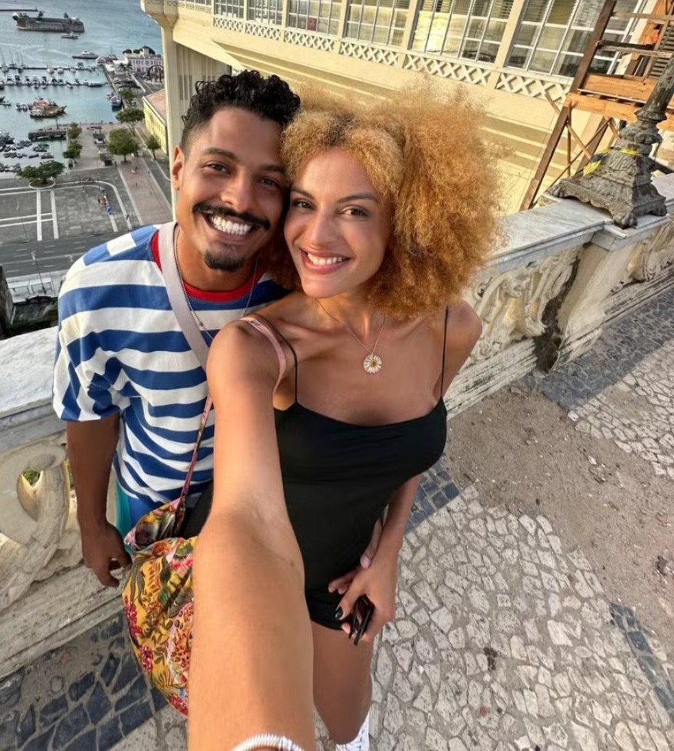 Gabriela Loran e o namorado, Ipojucan Icaro — Foto: Reprodução/Instagram