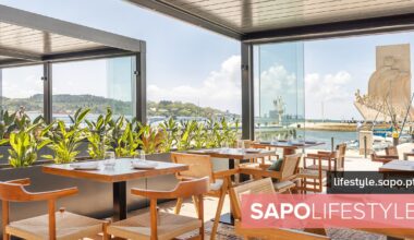 Na esplanada do Bonança encontramos uma sala de verão com vista para o Tejo - Chefes e Restaurantes