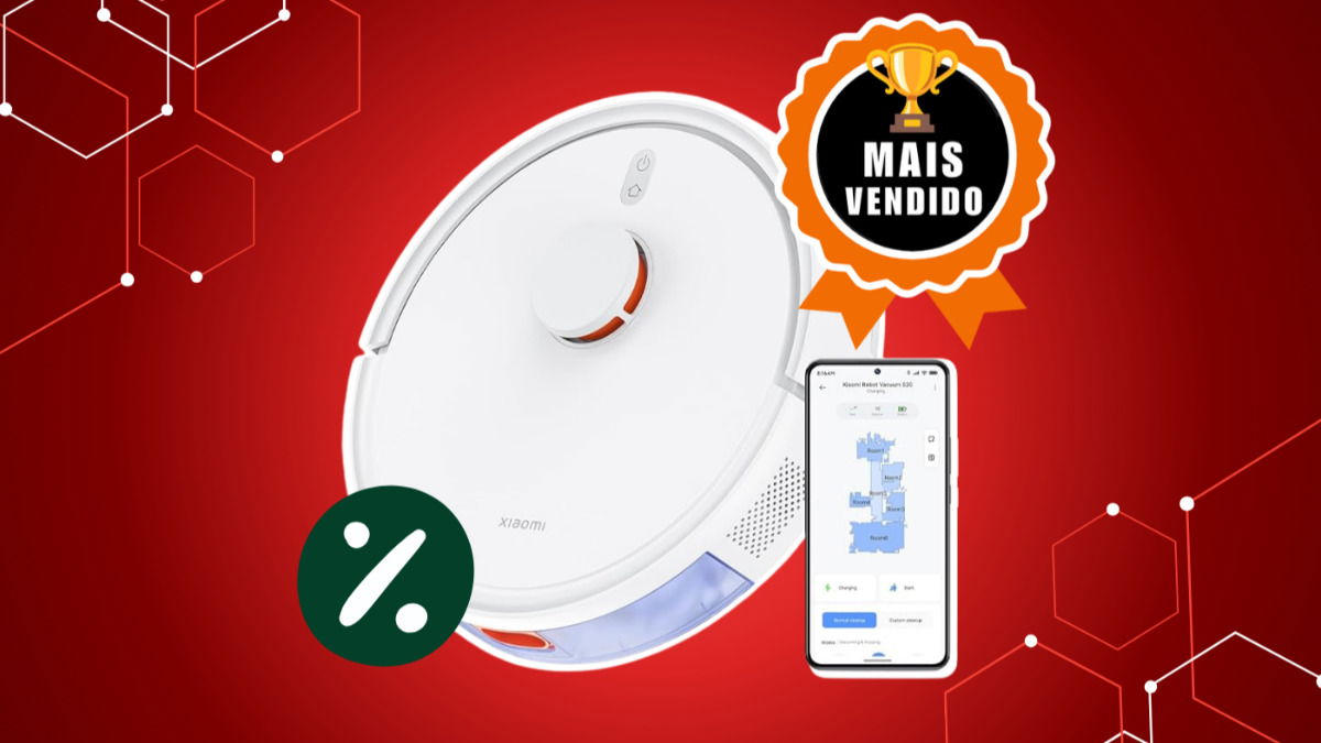 Xiaomi Robot Vacuum S20: o aspirador mais vendido com desconto 28% na Amazon!