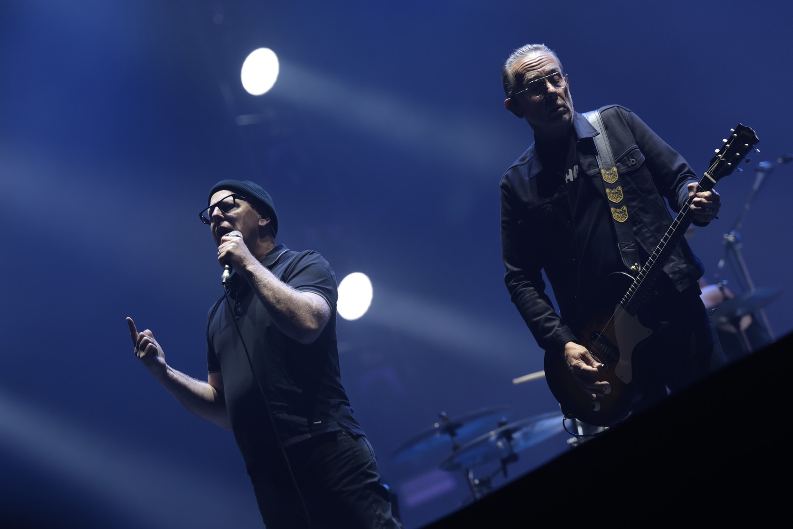 Bad Religion se apresenta no The Town, em São Paulo — Foto: Maria Isabel Oliveira