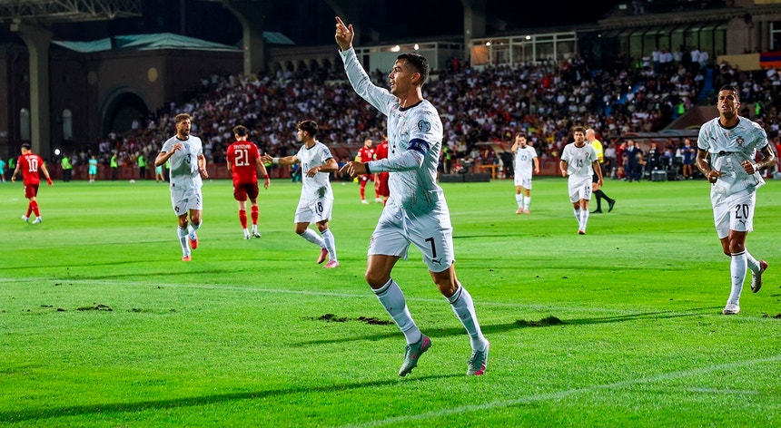 Portugal com vitória folgada na Arménia