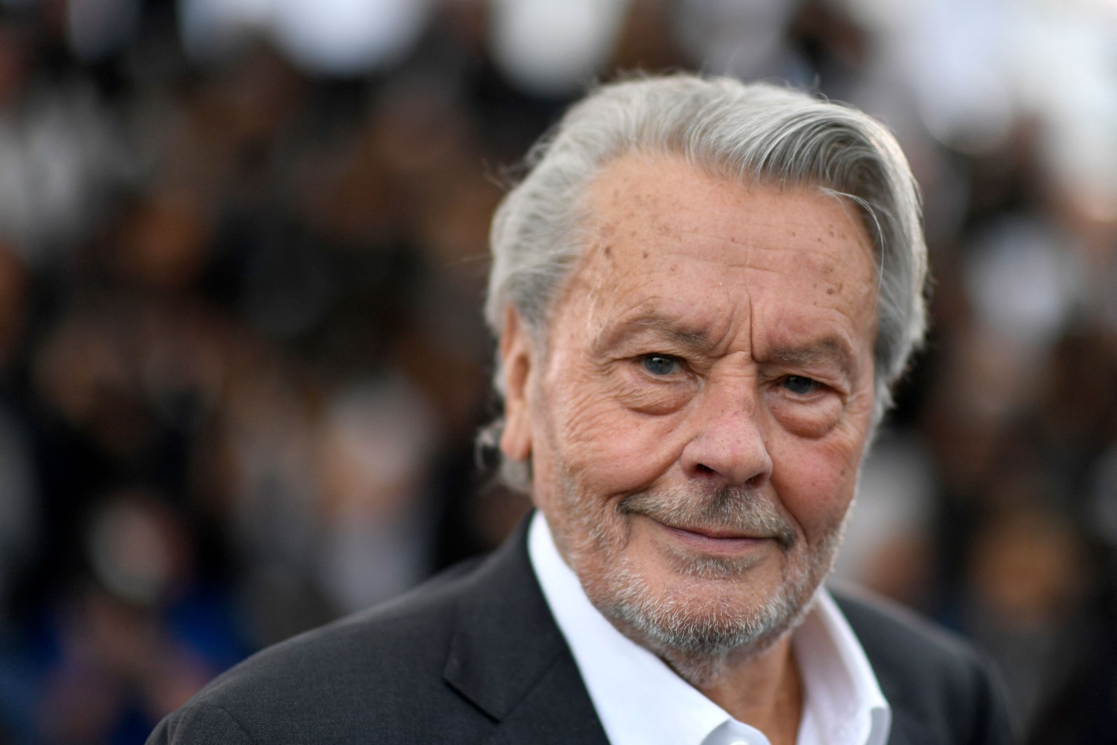 Alain Delon em Cannes em 2019 — Foto: CHRISTOPHE SIMON / AFP