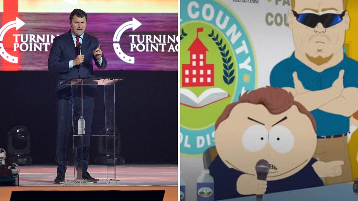 MAGA culpa "South Park" pela morte de Charlie Kirk. Episódio foi retirado do ar