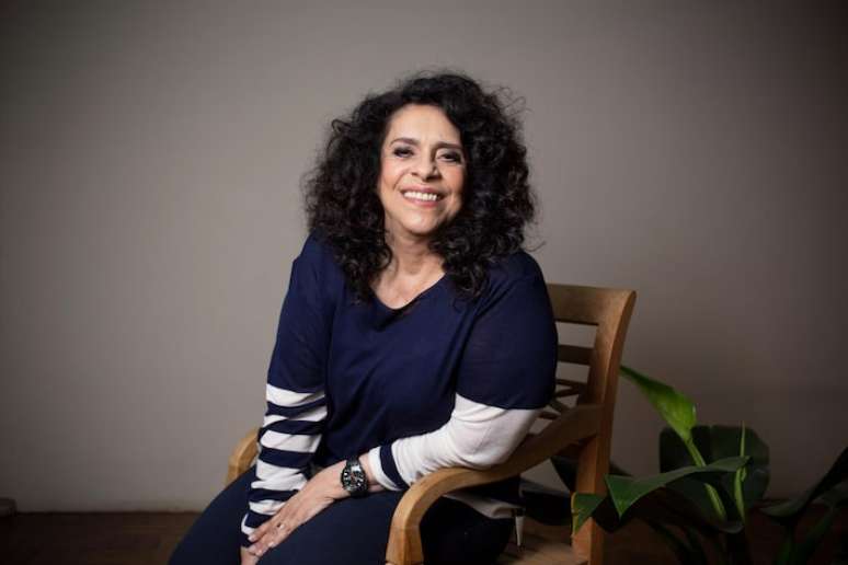 A cantora Gal Costa em foto de 2017