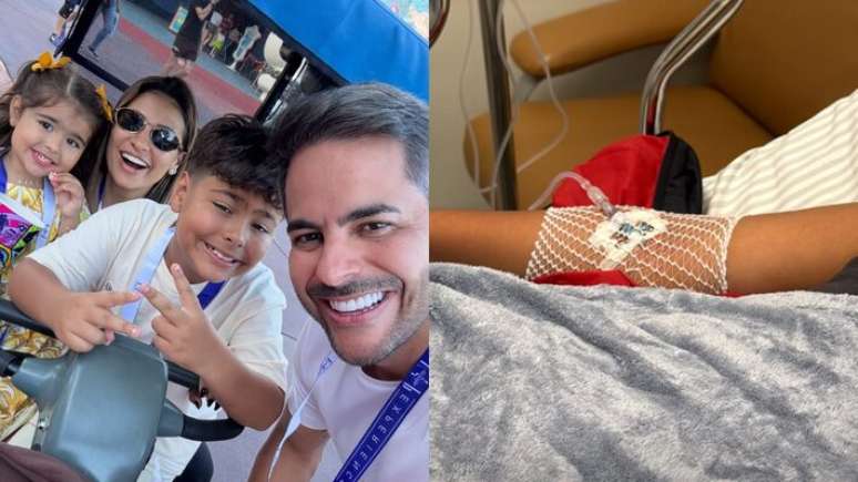 Henry, filho mais velho de Simone Mendes e Kaká Diniz, foi hospitalizado Henry, filho mais velho de Simone Mendes e Kaká Diniz, foi hospitalizado