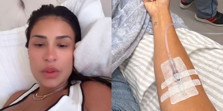 A cantora recebeu cuidados médicos após forte mal-estar A cantora recebeu cuidados médicos após forte mal-estar