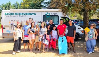"Sol & Saúde" sensibilizou veraneantes da praia fluvial de Fernandaires para prevenção do cancro de pele - Diário Digital Castelo Branco