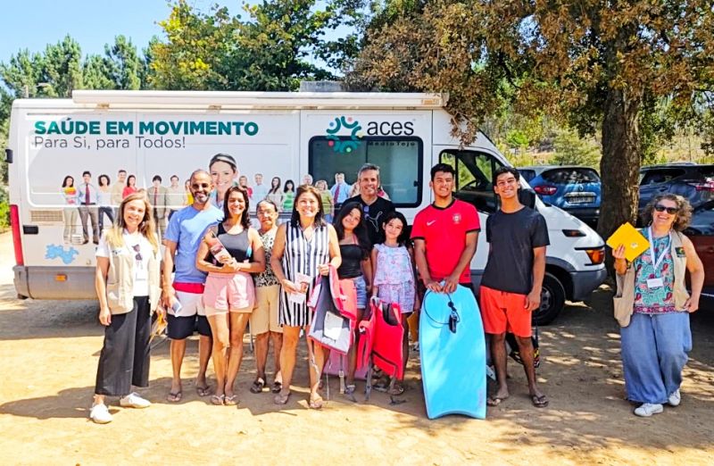 "Sol & Saúde" sensibilizou veraneantes da praia fluvial de Fernandaires para prevenção do cancro de pele - Diário Digital Castelo Branco