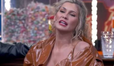 Lívia Andrade interrompida por Huck ao falar sobre Allan Souza e Wanessa