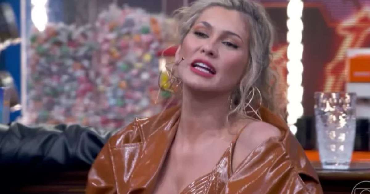 Lívia Andrade interrompida por Huck ao falar sobre Allan Souza e Wanessa