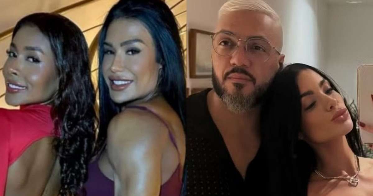 Irmã de Gracyanne Barbosa sobre relacionamento de Belo: 'Não torço'