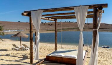 Com praia fluvial privada, este refúgio em Castro Verde convida a viver o Alentejo sem pressas
