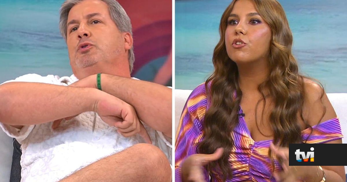 Direto a ferver: Reencontro dos 'rivais' Bruno de Carvalho e Inês Morais dá para o torto - Big Brother