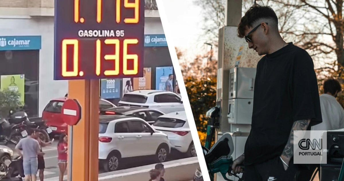 Falha informática em posto de gasolina põe à venda combustível por 0,13€ o litro 