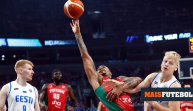 Eurobasket: Portugal vence Estónia com reviravolta e está nos «oitavos»