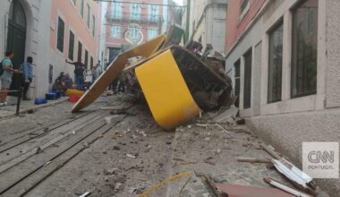 Três pessoas morreram e várias ficaram feridas após descarrilamento do Elevador da Glória, em Lisboa