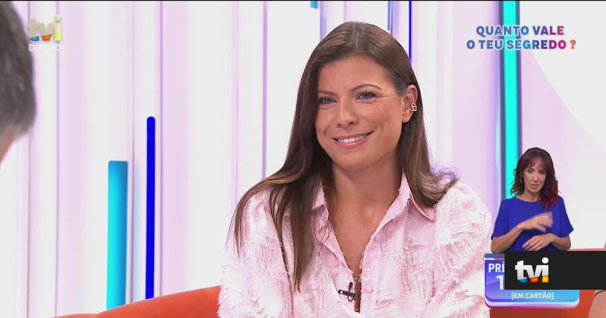 Pela primeira vez, Márcia Soares comenta ligação a Luís Gonçalves - TVI