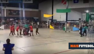 Futsal: guarda-redes brasileiro morre após defender penálti