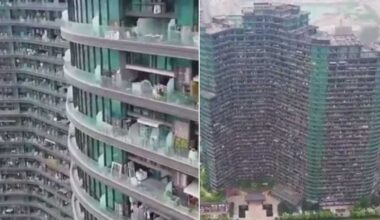 'Edifício das Celebridades' tem 30 mil moradores, vira cidade vertical e tem até escolas